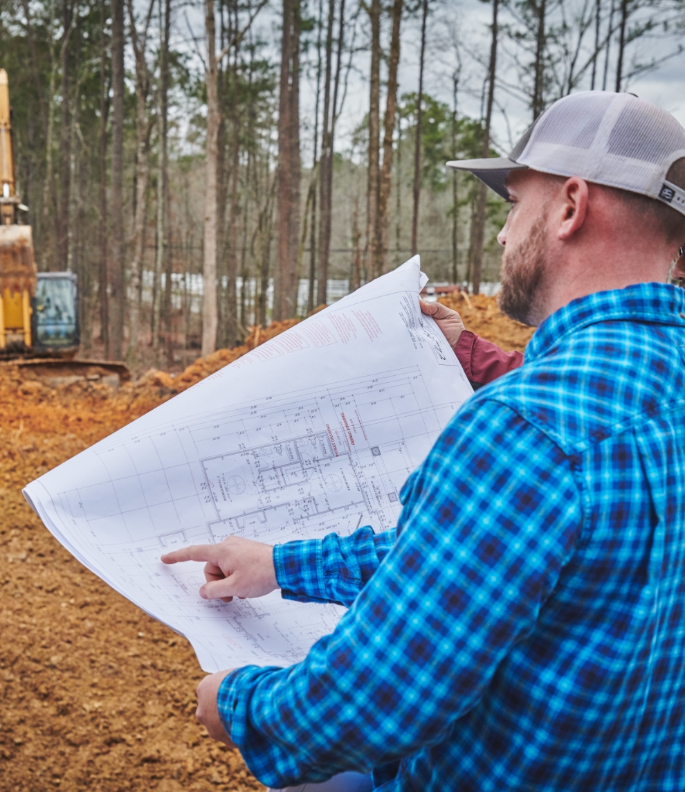 Viewing the custom home plans